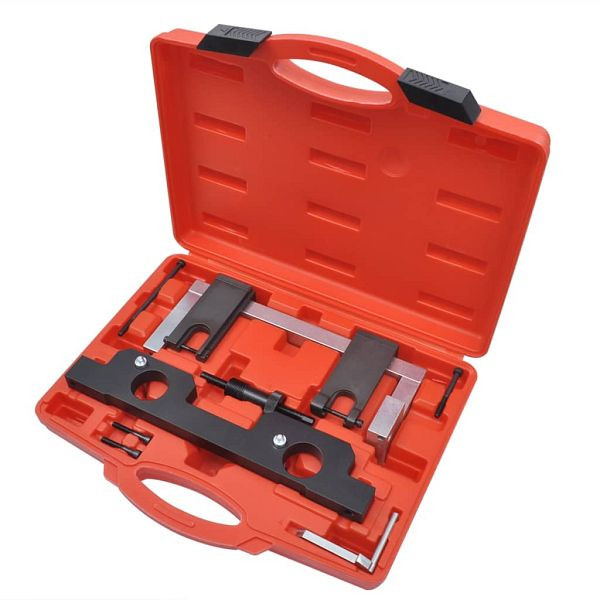 vidaXL Eistellwerkzeug für BMW N20 & N26, Größe Werkzeugset: 39 x 30 x 8 cm (L x B x H), 210332