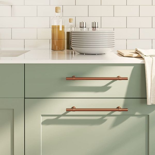 vidaXL Möbelgriffe 20 Stück Bronzen 192 mm Edelstahl, 3203703