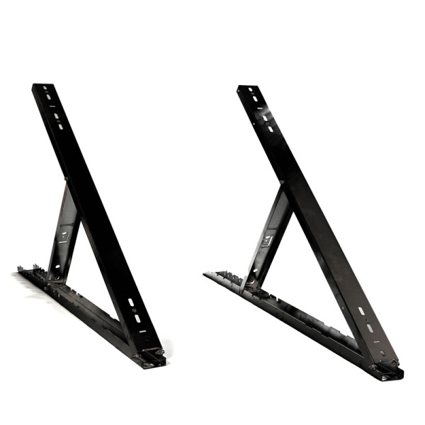 WATTSTUNDE Flachdach Solarmodul Halterung HST120 schwarz, 203-11007