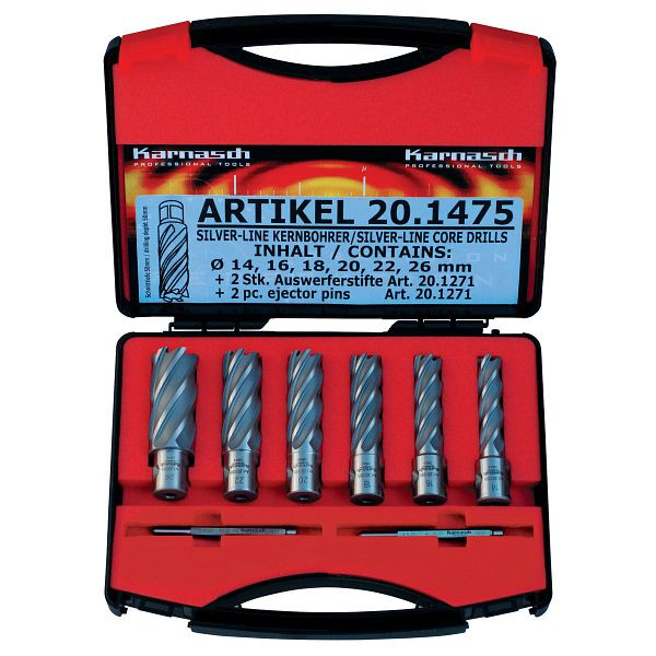 Metallkraft Kernbohrer-Set SILVER-LINE 50 Weldon, 38720.1475