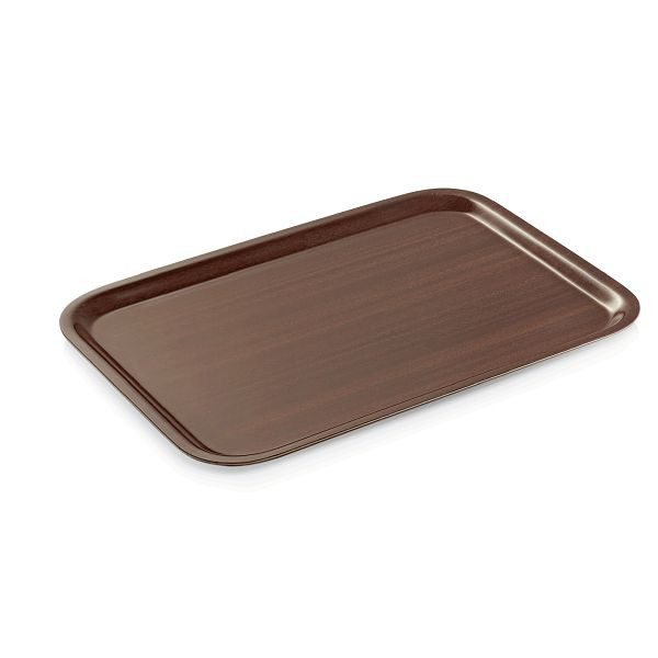 WAS Tray 90 Tablett, 45 x 34 cm, melaminbeschichtetes, Pressholz, 9000450