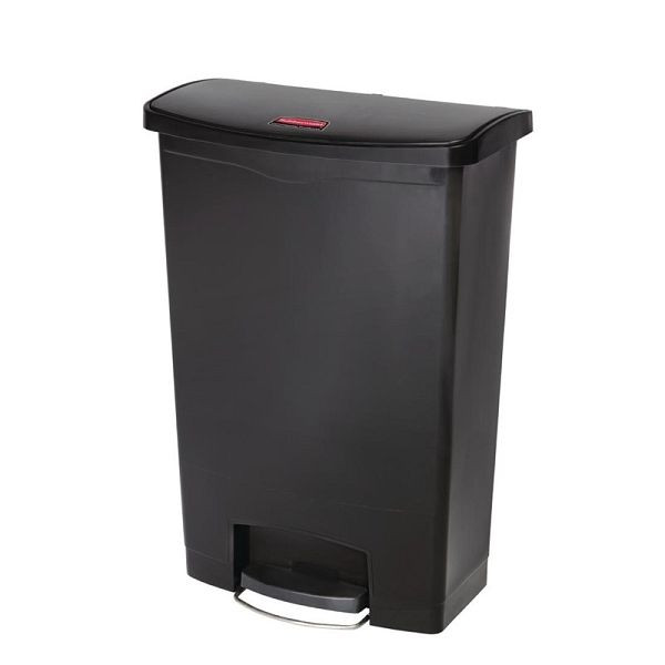 Rubbermaid Slim Jim Front Step Pedaleimer schwarz 90L, GL040