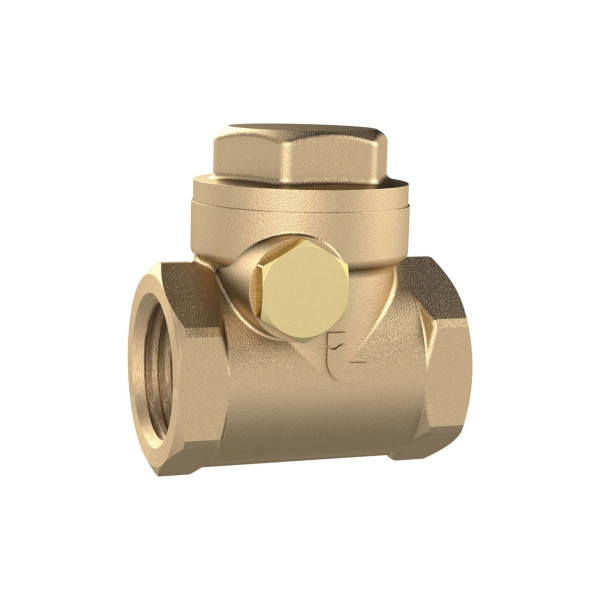 Riegler Rückschlagklappe, DN 10, Messing, G 3/8, PN max. 16 bar, 158063