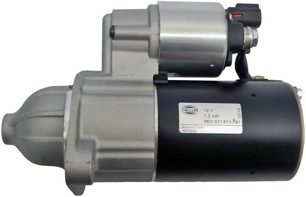 HELLA Starter/Anlasser, 12V, 1.2kW, für u.a. Hyundai I10 (BA, IA), 8EA 011 611-781