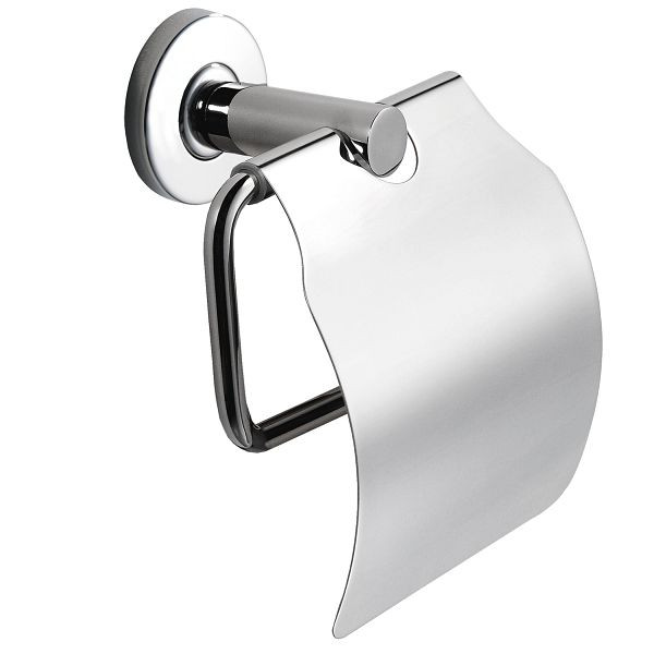 KWC WC-Rollenhalter, Medius, Edelstahl, 140x160 mm, Aufputz, hochglanz, 2000106263
