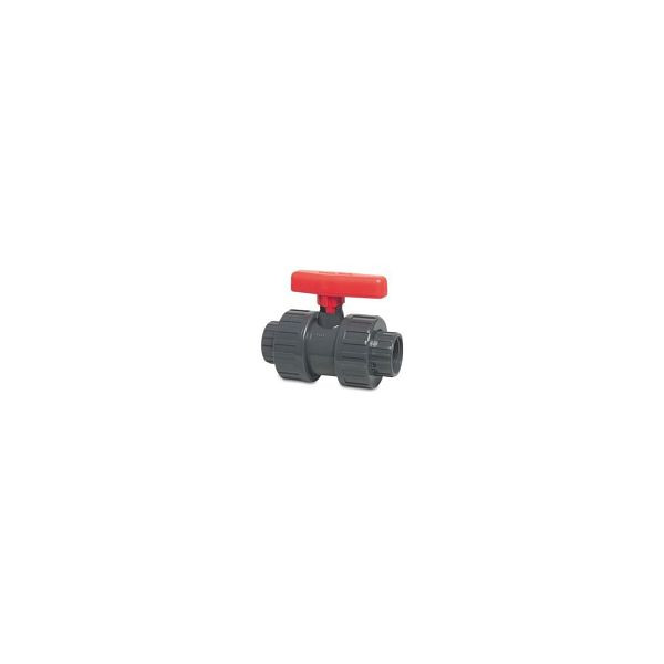bevo PVC-U Kugelhahn Typ Safe 625 2 Verschraubung mit IG 1/2 1 112110, 134919