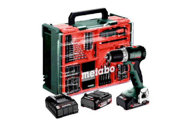 metabo Akku-Bohrschrauber BS 18 L BL Set Kunststoffkoffer, 613155710