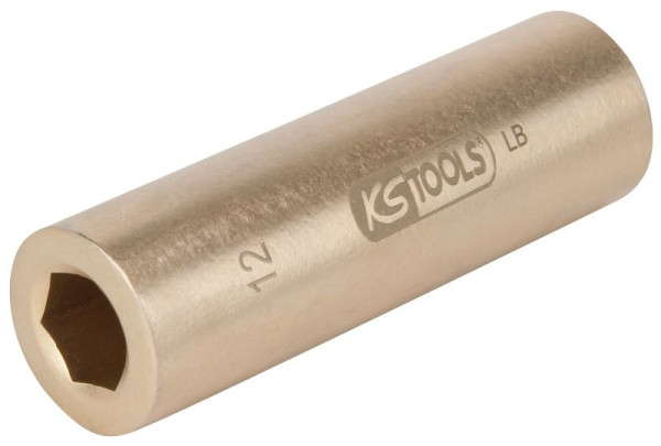 KS Tools BRONZEplus Stecknuss 1/2" 10mm 6-kant lang, 963.1232