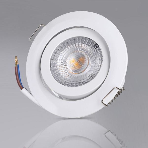 monzana LED Einbauleuchte Krog 6er-Set Weiß, 107883
