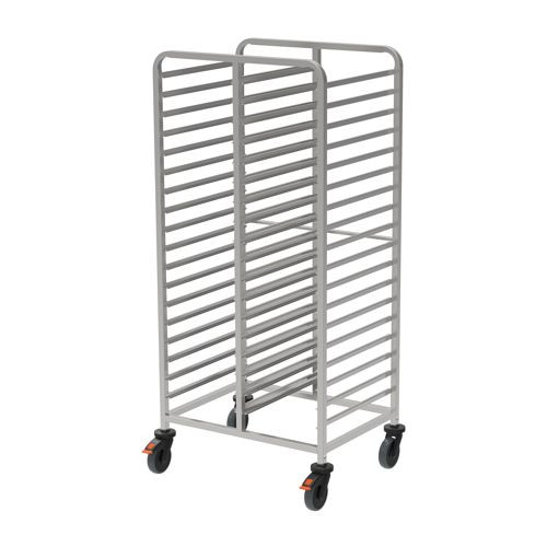 Rieber GN-Regalwagen 2x1/1 - Abweiserrollen, Höhe 1641 mm, 88040701
