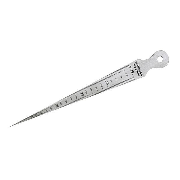 Silverline Lochlehre, metrisch/zöllig, 1–15 mm / 1/8–5/8 Zoll, 719822