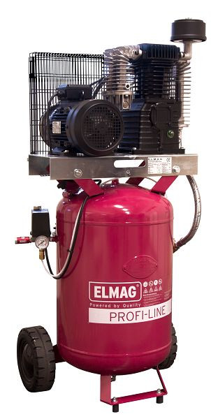 ELMAG Kompressor PROFI-LINE, PL-V 600/10/100 D (fahrbar, mit Filterregler), 11050