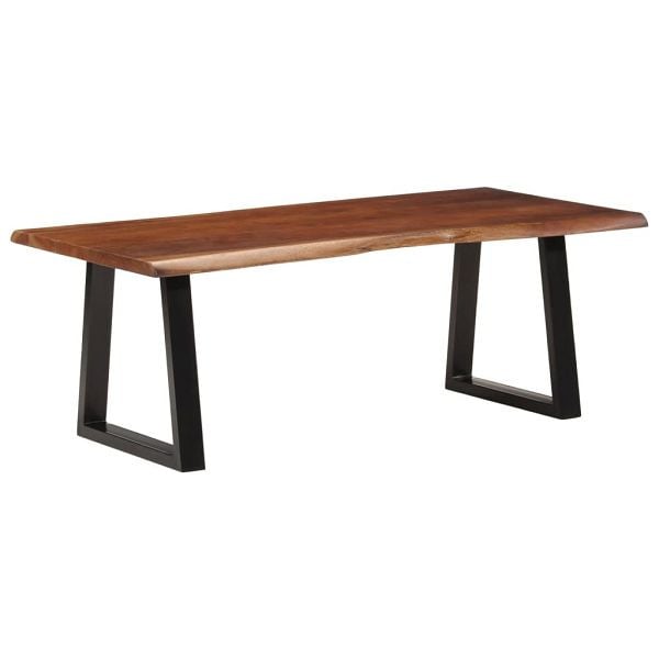 vidaXL Couchtisch Honigbraun 110x55x40 cm Massivholz Akazie, 374950