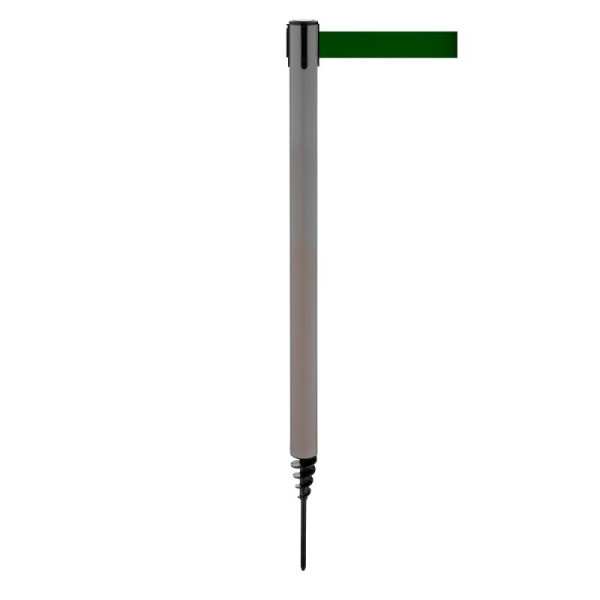 Stein HGS Personenleitsystem -P-Line Outside-, grau, grün, mit Gurtendstück (Standard), 37686-0901