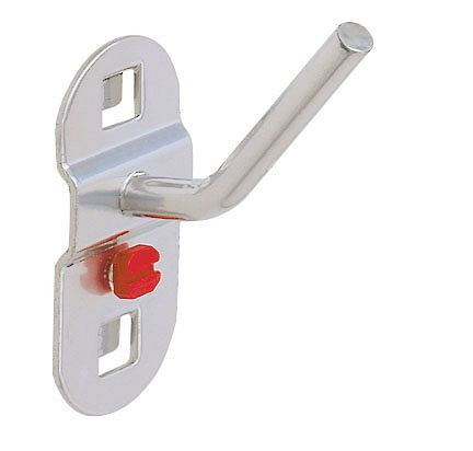 Kappes RasterPlan Schräghaken für Nüsse und Steckschlüssel L 14 / 40 mm, alufarben, 4040.00.2101