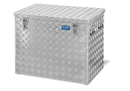 DENIOS Transportkiste aus Aluminium-Riffelblech, 234 Liter Volumen, 254871