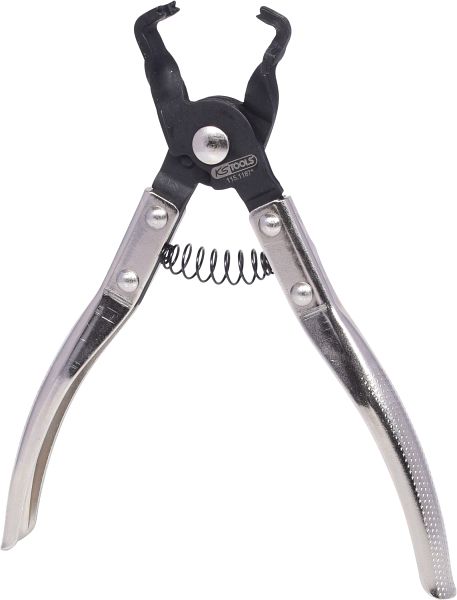 KS Tools Schlauchschellenzange - Abgewinkelte Click-Zange Für Schlauchschellen