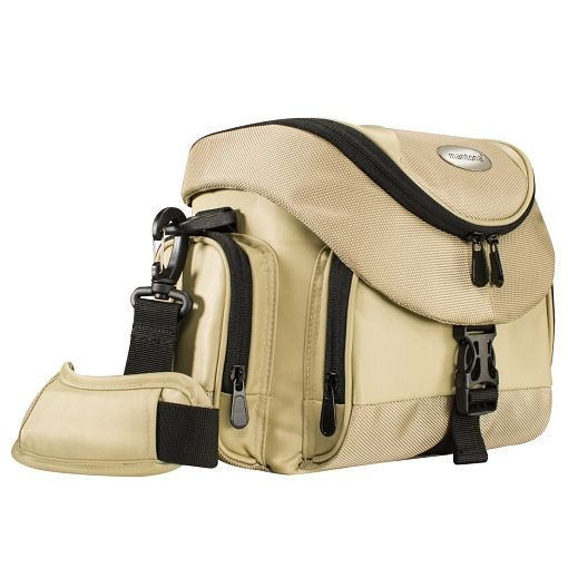 Mantona Premium Fototasche sand/schwarz, 1019746, 4250234597463