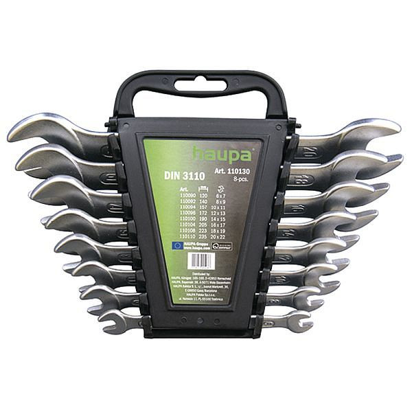 Haupa Doppelmaulschlüsselsatz 12-teilig, 110132, 4011923051150