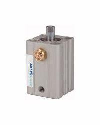 Riegler Kurzhubzylinder, einfachwirkend (mit Magnet), drucklos eingefahren, ohne einstellbare Dämpfung, mit Innengewinde, Serie ASQ, 115168