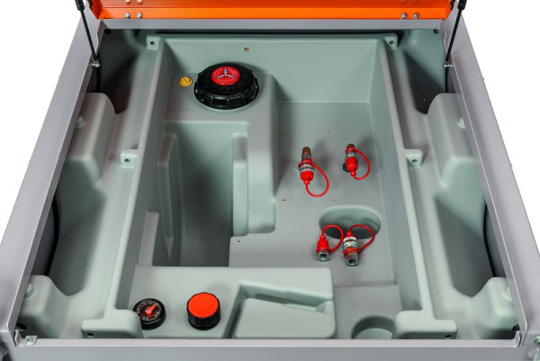 Cemo DT-Mobil PRO PE 980 Generatortank mit 2 Anschlüssen und Schnellkupplung, 11377