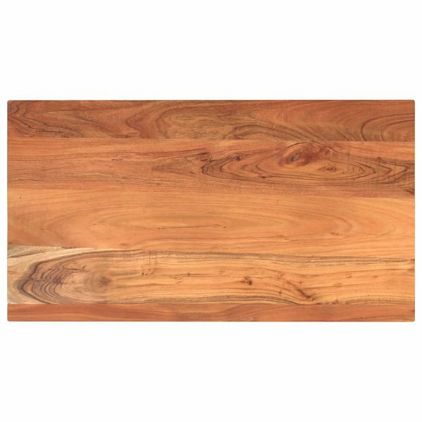 vidaXL Tischplatte 120x50x3,8 cm Rechteckig Massivholz Akazie, 370986