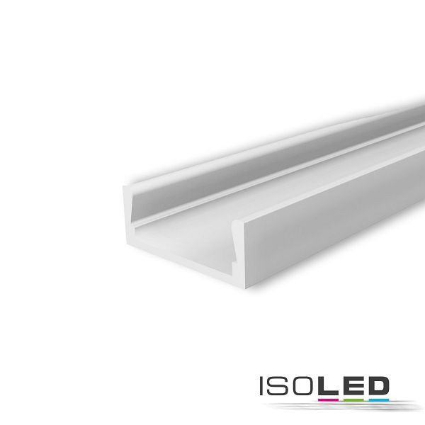 ISOLED LED Montageprofil MINI-AB V2, weiß RAL9010 Länge: 200cm, 115933