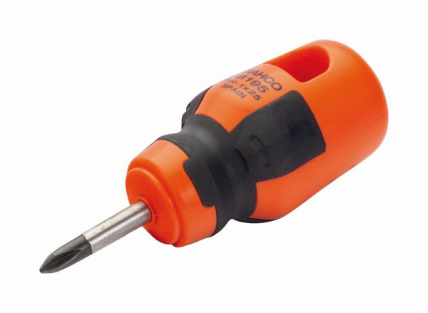 Bahco Schraubendreher, kurz, PH 2, 25 mm, B195.002.025, 7314150278183