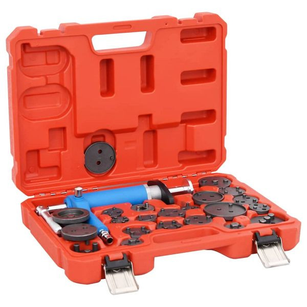 vidaXL 23-teilig Druckluft-Bremskolben-Rücksteller Universal Werkzeug Set, 210659