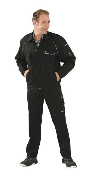 Planam Canvas 320 Bundjacke, schwarz/schwarz, Größe 48, 2114048