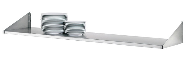 Bartscher Tellerbord 1400x200 mm, Chromnickelstahl, 362140