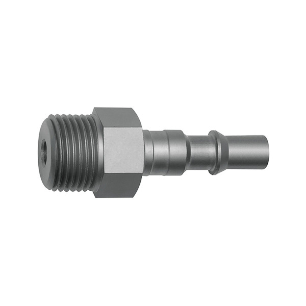 Riegler Nippel für Kupplungen NW 6, ISO 6150 C, Stahl, G 1/8 AG, 141639