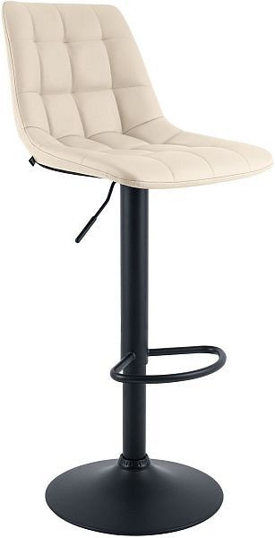 CLP Barhocker Mapun Kunstleder, creme, 327285, 4255716374884