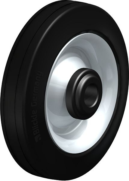 Blickle V 162/20G Rad aus Vollgummi, Schwarz, 40998