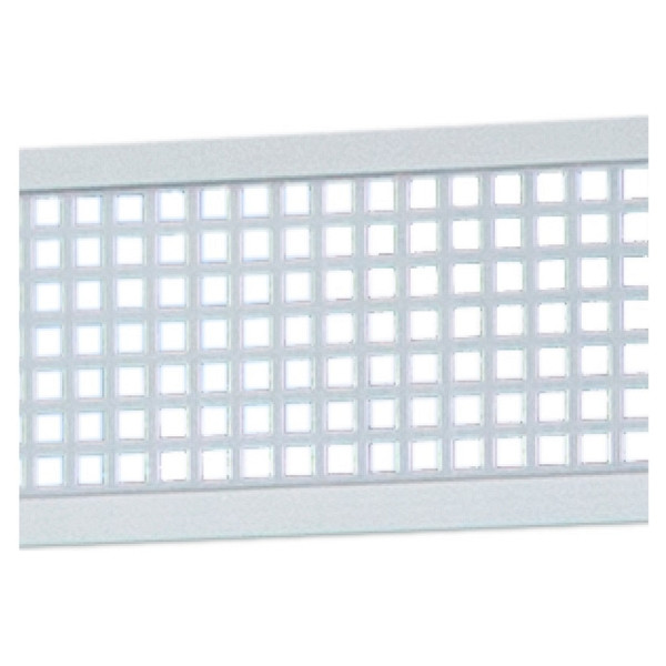 T&J ECOSTECK-Gitterfüllung Aluminium, SILBER, 20 x 150 x 1800 mm, hell eloxiert, 44686
