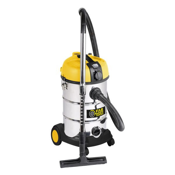Fartools Nass-/Trockensauger 1200 W 30, mit manueller Filterabreinigung, NET-UP30PB, 101211