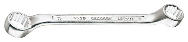 GEDORE 8x9 mm Doppelringschlüssel, kurze Form, 6051230