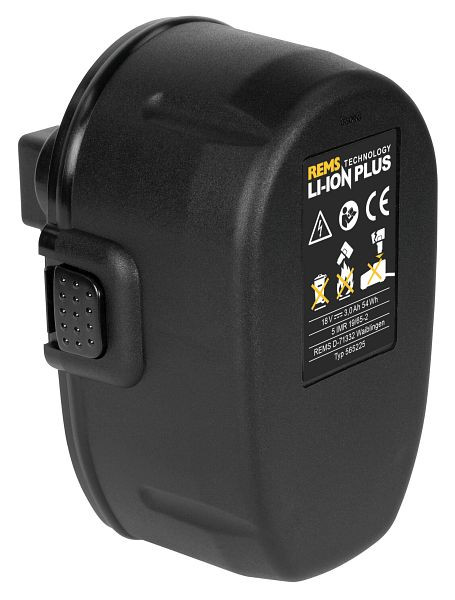 REMS Akku Li-Ion Plus 18 V, 3,0 Ah, 565225 R18, 4039976120326