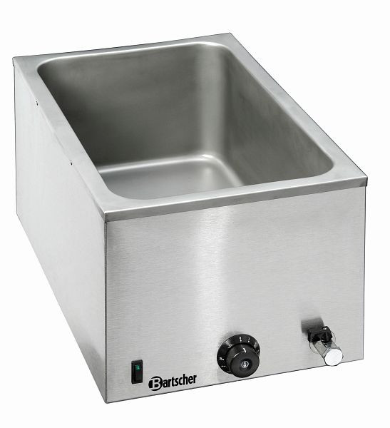 Bartscher Bain Marie, 1/1GN, 200 mm, mit Hahn, 200207, 4015613379678