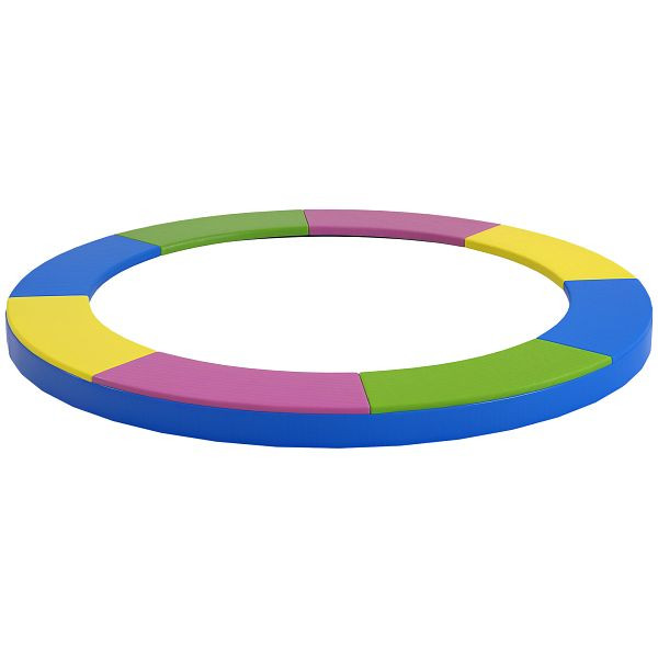 SPORTNOW Ersatz-Randabdeckung für Trampoline, wasserfest, reißfest, Ø305 cm, bunt, A00-023V01MX