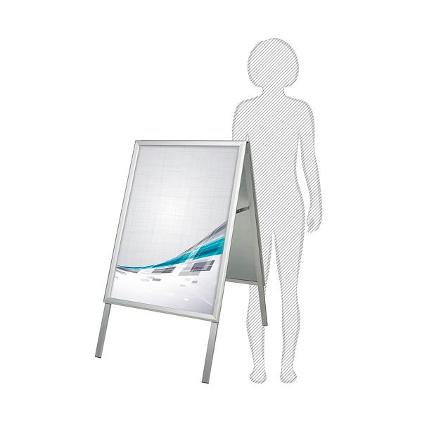 VKF Renzel Kundenstopper, 32mm Profil, Gehrung DIN A1 - 1.200 mm, 50.0055.1