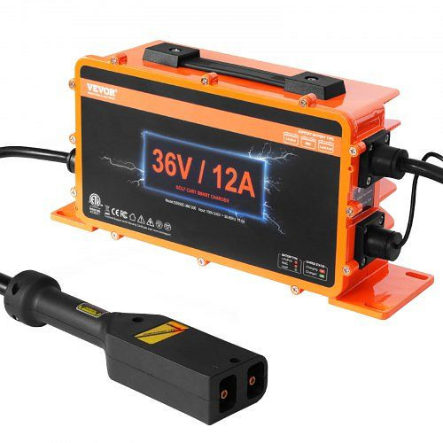 VEVOR 36 Volt 12 AMP Golfwagen Smart Batterieladegerät EZGO D-Style IP67 ETL, GEFQCDCCDQDXN3UKQV2