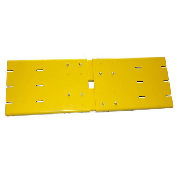 Stein HGS Rammschutzplanke -WALL-, Für Doppelregalreihen, von 1580 bis 2760 mm, Mit Nachrüstkit (4 Klemmhalter), für bereits installierte Eckenanfahrschutzen, 18103-02