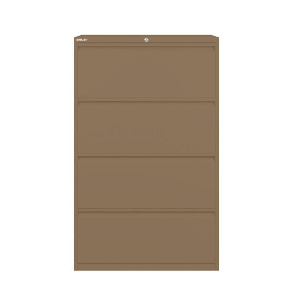 Bisley Essentials Schubladenschrank, Höhe 1300-1324 mm, 668 coffee, YESF0813668