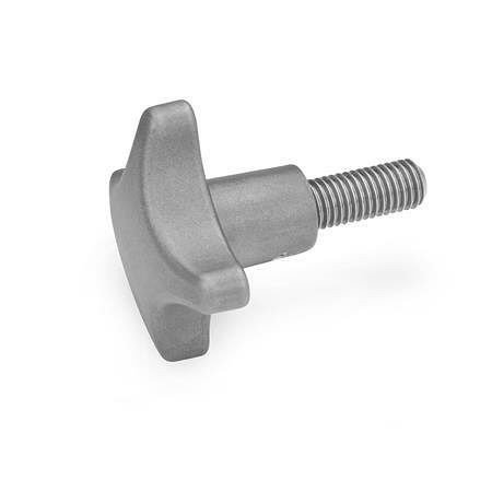 Ganter Edelstahl-Kreuzgriffschrauben (GN 6335.5-ES-40-M8-25), VE: 10 Stück, 6335.5-ES-40-M8-25