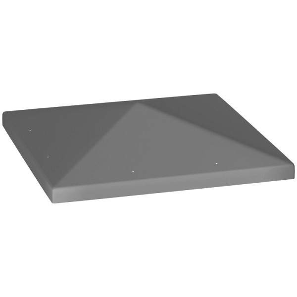 Outsunny 3 x 3 m Ersatzplane für Pavillon, Plane für Garten-Pavillon, mit Wasserablauföffnungen, 84C-536V00CG