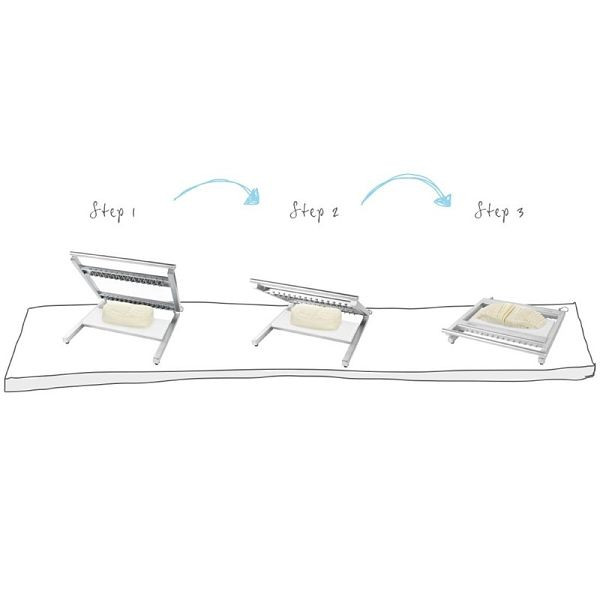 Boska Mozzarellaschneider, Schneidgarnituren von 0,3 mm für extra dünne Scheiben, CU116