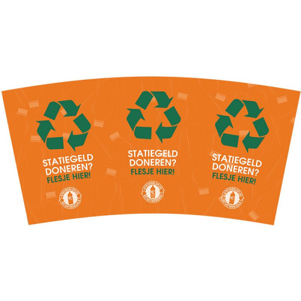 STEIN HGS Banderole für den PETman, orange, 84079.0001