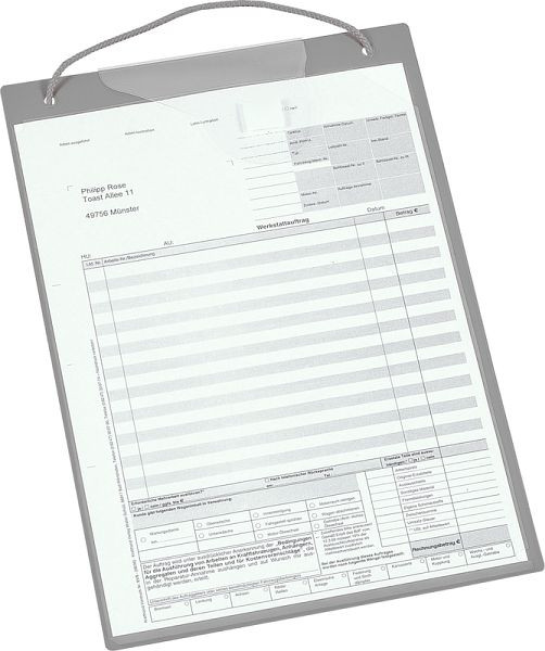 Eichner Auftragstasche "Eco", Grau, VE: 10 Stück, 9015-00388