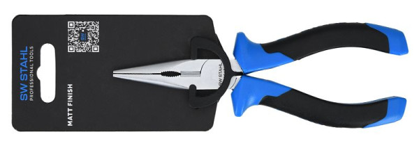 SW-Stahl Spitzzange, gerade, 160 mm, 40940SB, 4033592143943